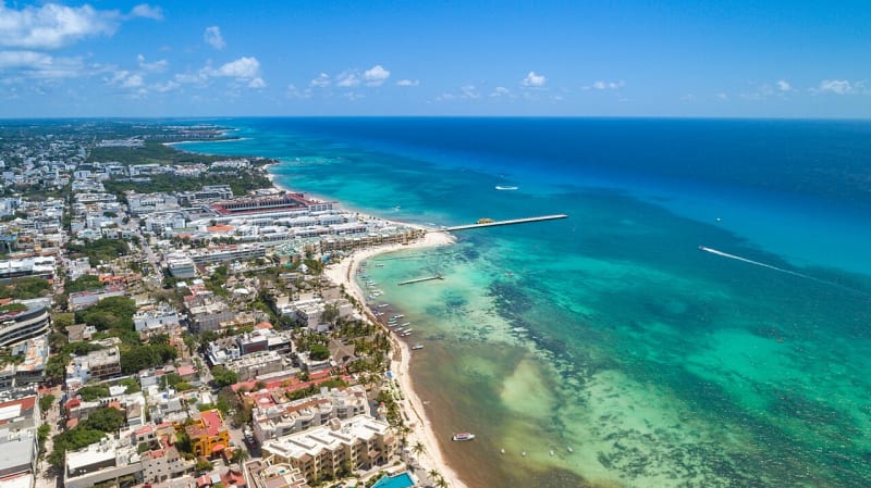 Properties in Playa del Carmen — beachfront houses, condos and land